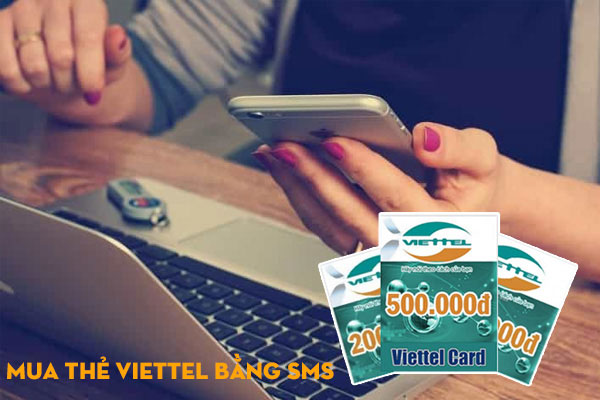 Mua thẻ cào bằng sms chỉ trong tích tắc