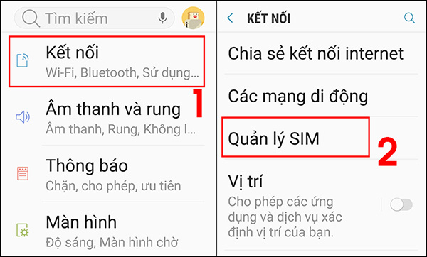 Cài đặt eSIM trên điện thoại Android